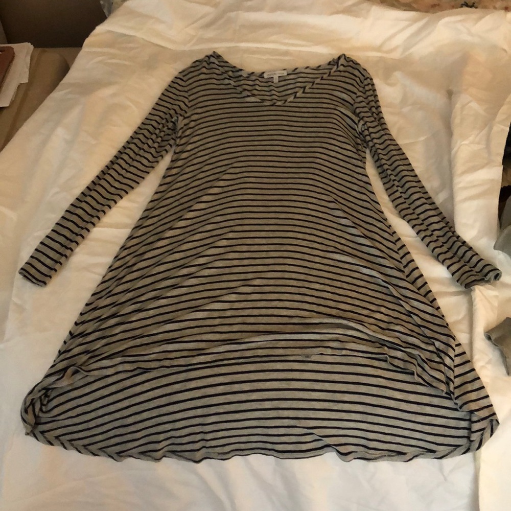 Striped tshirt dress